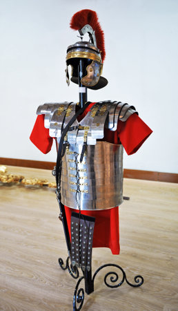 Armor of a Roman soldier (replica)のeditorial素材