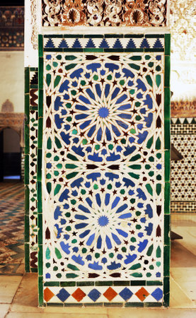 Tiles of Alcazar Seville Spainのeditorial素材