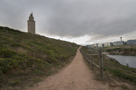 Tower of Hercules La Coruna, Spain.