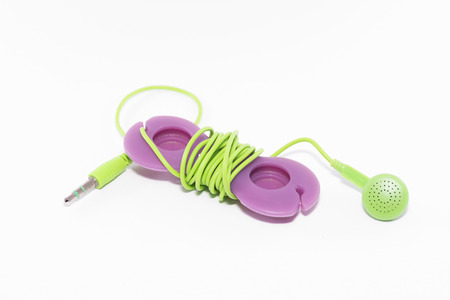 Headphones.