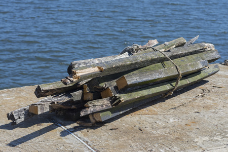 Timber package.の写真素材