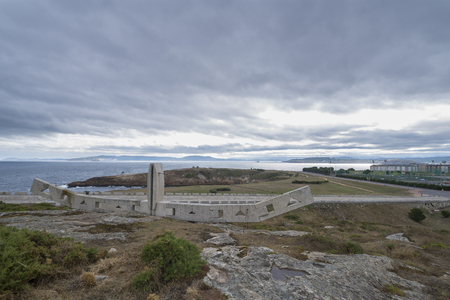 Coast of La Coruna, Spain.の写真素材
