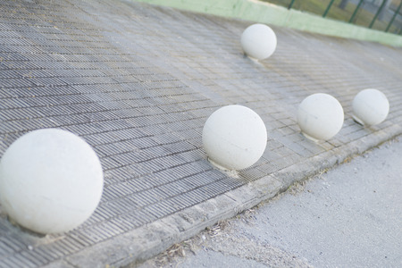 Bollards.の写真素材