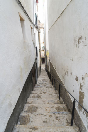 Narrow street.の写真素材