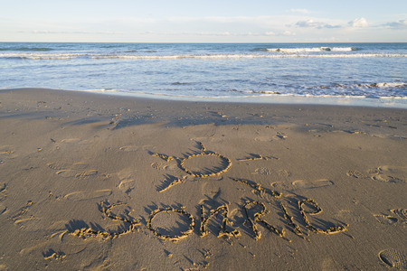 Smile In spainsh.の写真素材