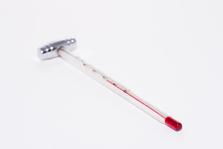 Win thermometer.