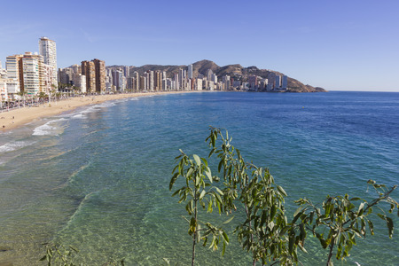 Benidorm Alicante, Spain.の写真素材