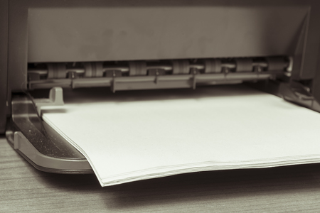 Printer.の写真素材