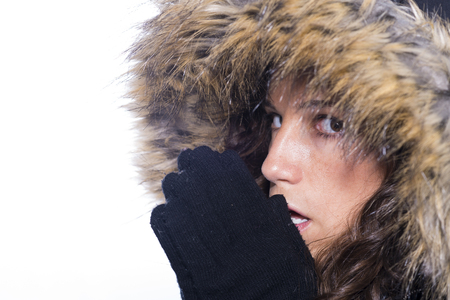 Cold.の写真素材