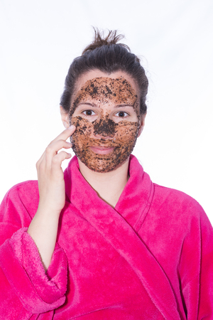 Coffee moisturizer.の写真素材