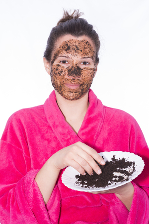 Coffee moisturizer.の写真素材