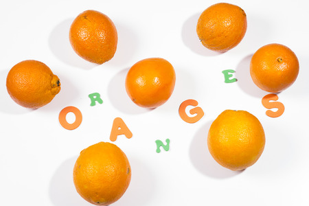 Oranges.の写真素材
