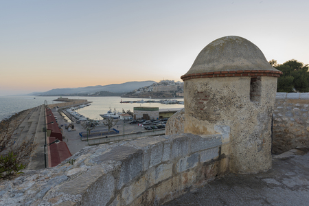 Peniscola (Castellon, Spain).の写真素材