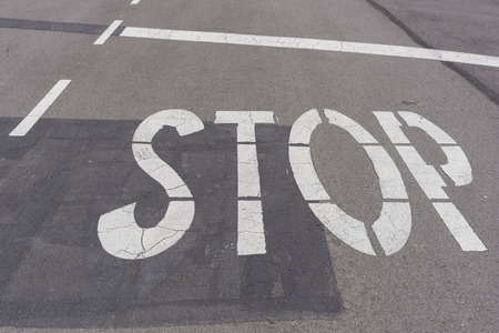Stop signal.