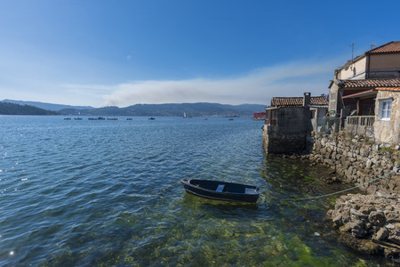Combarro (Pontevedra, Spain).の写真素材