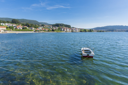 Coast of Combarro (Pontevedra, Spain).