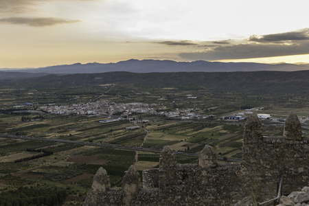 Alcala de Xivert (Castellon, Spain).の写真素材