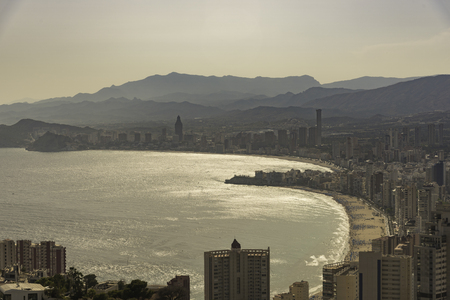 Benidorm (Alicante, Spain).の写真素材