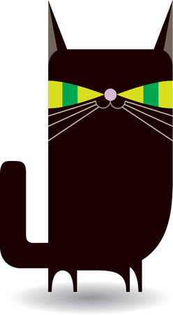 Black Kitty (Cat)のイラスト素材