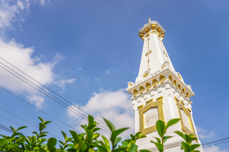 Tugu Jogja, Yogyakarta, Indonesia.のeditorial素材