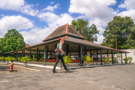 Kraton Yogyakarta, Yogyakarta, Indonesia.のeditorial素材
