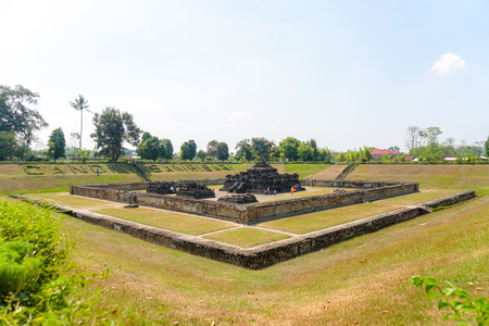 Sambisari Temple, Kalasan, Yogyakarta, Indonesia.のeditorial素材