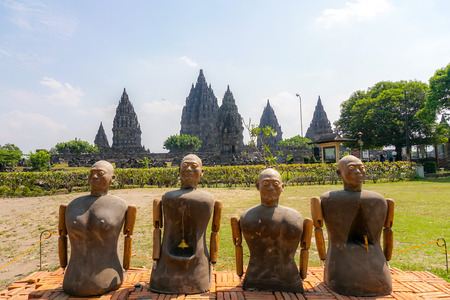 Prambanan Temple, Yogyakarta, Indonesia.のeditorial素材