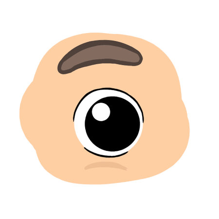 Human eye vector illustration. Perfect for art, postcards, cards, wall decor, t-shirts, cards, prints, drawing books, coloring books, wallpaper, prints, cards, ect.の写真素材