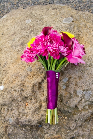  The flowers in the bouquet are beautiful の写真素材