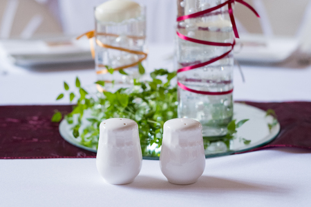 Wedding Reception Candles Decorの写真素材