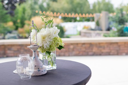 Wedding Flower Centerpieceの写真素材