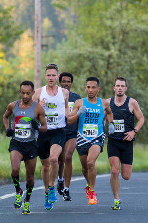 2017 Eugene Marathon Raceのeditorial素材