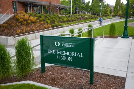 Erb Memorial Union at University of Oregonのeditorial素材