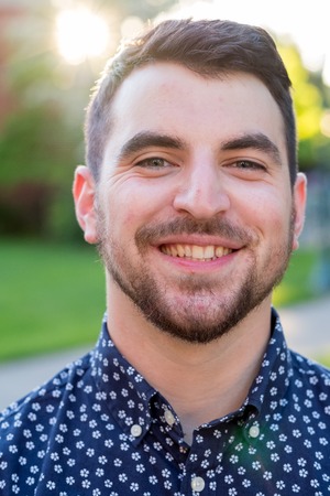 College Grad on Campus in Oregon