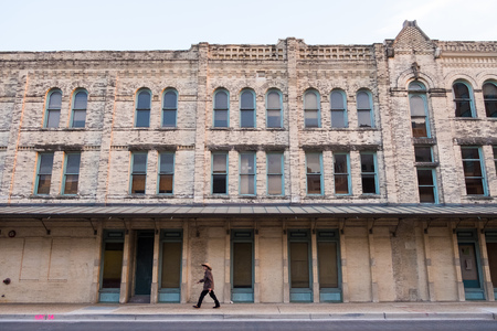 Historic San Antonio Buildingのeditorial素材