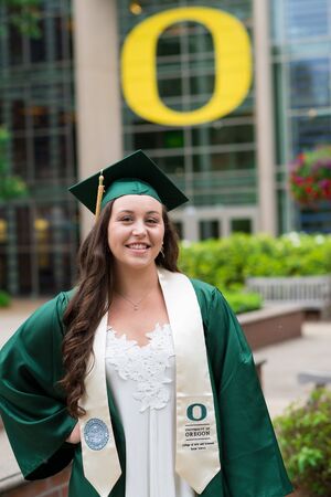 University of Oregon College Grad Editorial in Eugeneのeditorial素材