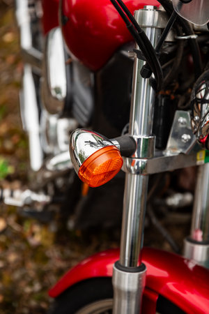 Honda Shadow Vintage Motorcycle Editorial in Oregonのeditorial素材