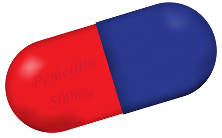 Penicillin Capsuleのイラスト素材