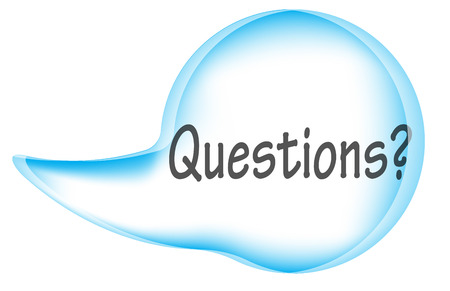Questions Speech Bubbleのイラスト素材