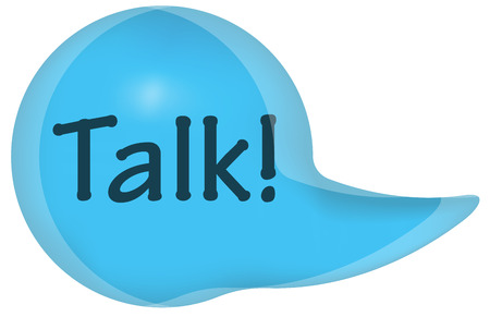 Talk Bubbleのイラスト素材