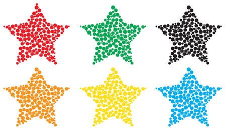 Star FIllのイラスト素材