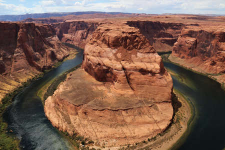 Horseshoe Bend Canyonの写真素材