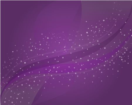 Graphic purple sparkly background with different shades of swoops and swirls.の写真素材