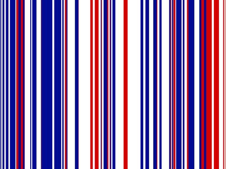 Graphic illustration of striped background in red white and blue colors.の写真素材