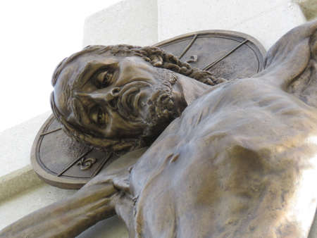 Jesus Christ on the crossの写真素材