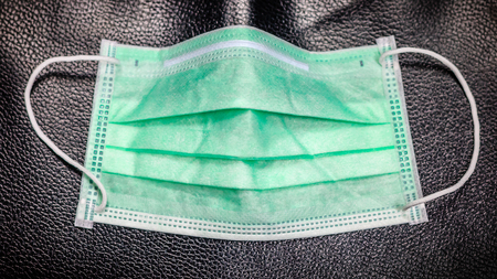 Mask is personal protective eqiupmentの写真素材