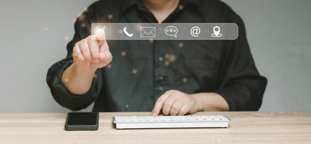 The concept of financial investment using technology to help in decision-making analysis. investing in stocks stock trading investment Cryptocurrency digital assets Forex Trading 2023の写真素材