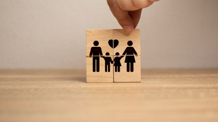 family concept family members, parents, children, protection, long-term future planning financial...