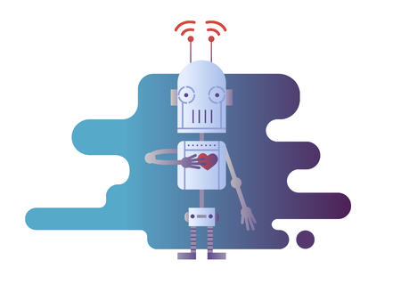 Robot Design Flat Technology Science Toy Machine Futuristic Robotic Cyborg Mechanical Android Equipment Vector Illustrationのイラスト 素材 ストックフォト 写真素材のstock Foto ストックドットフォト