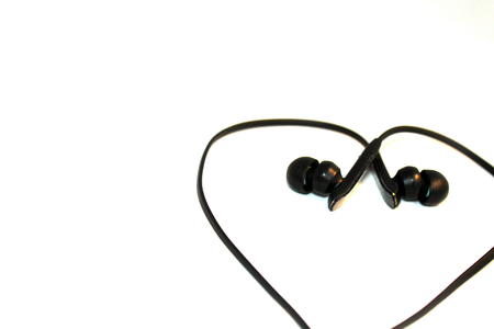 hearth love music headsetの写真素材